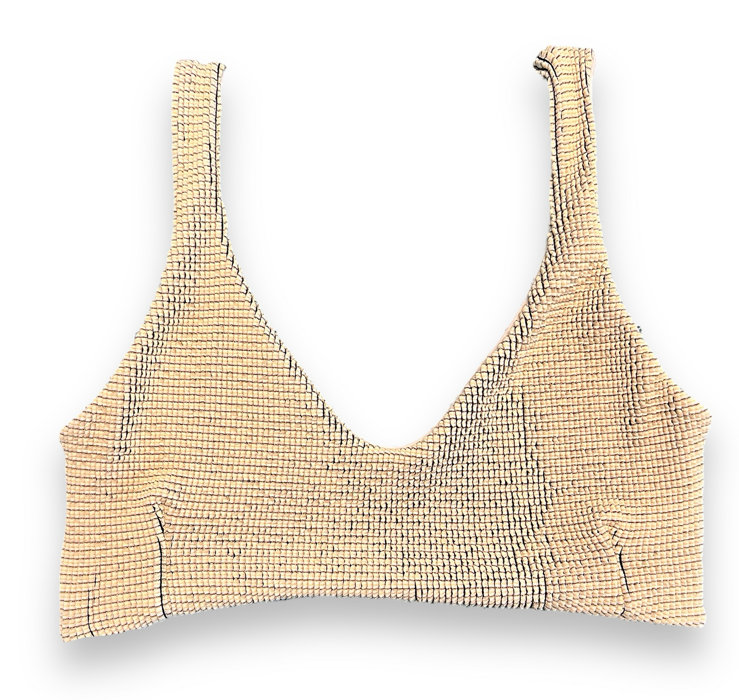 Bralette Top - Ivory Popcorn