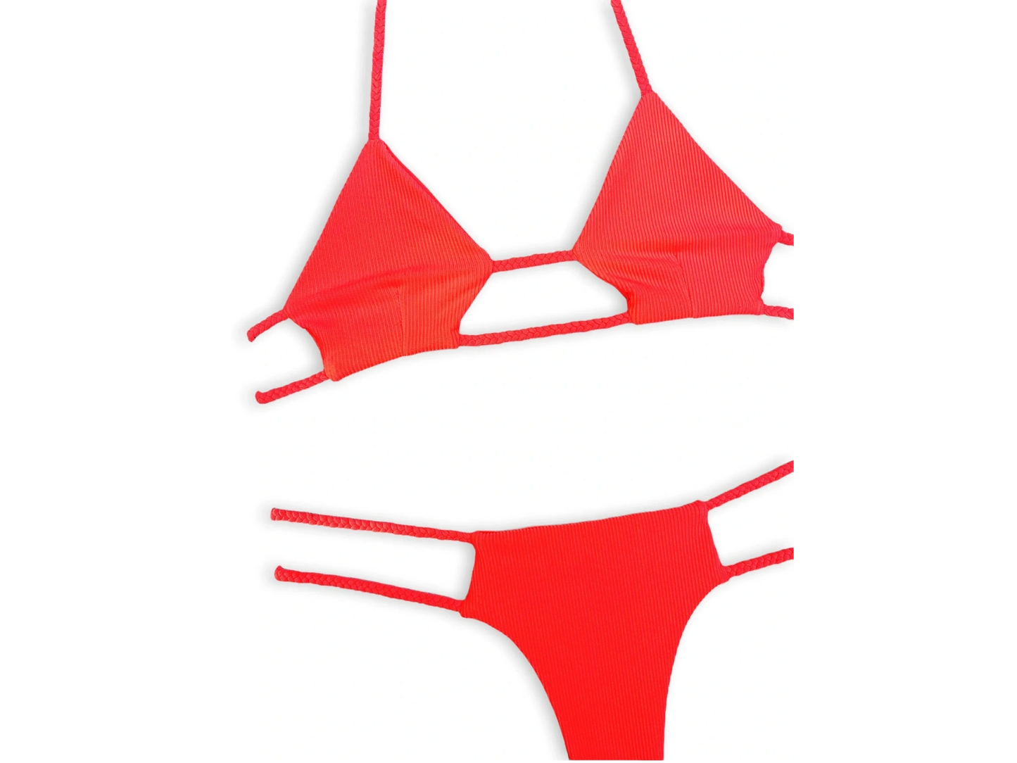 Diamond Top - Vivid Glow Ribbed