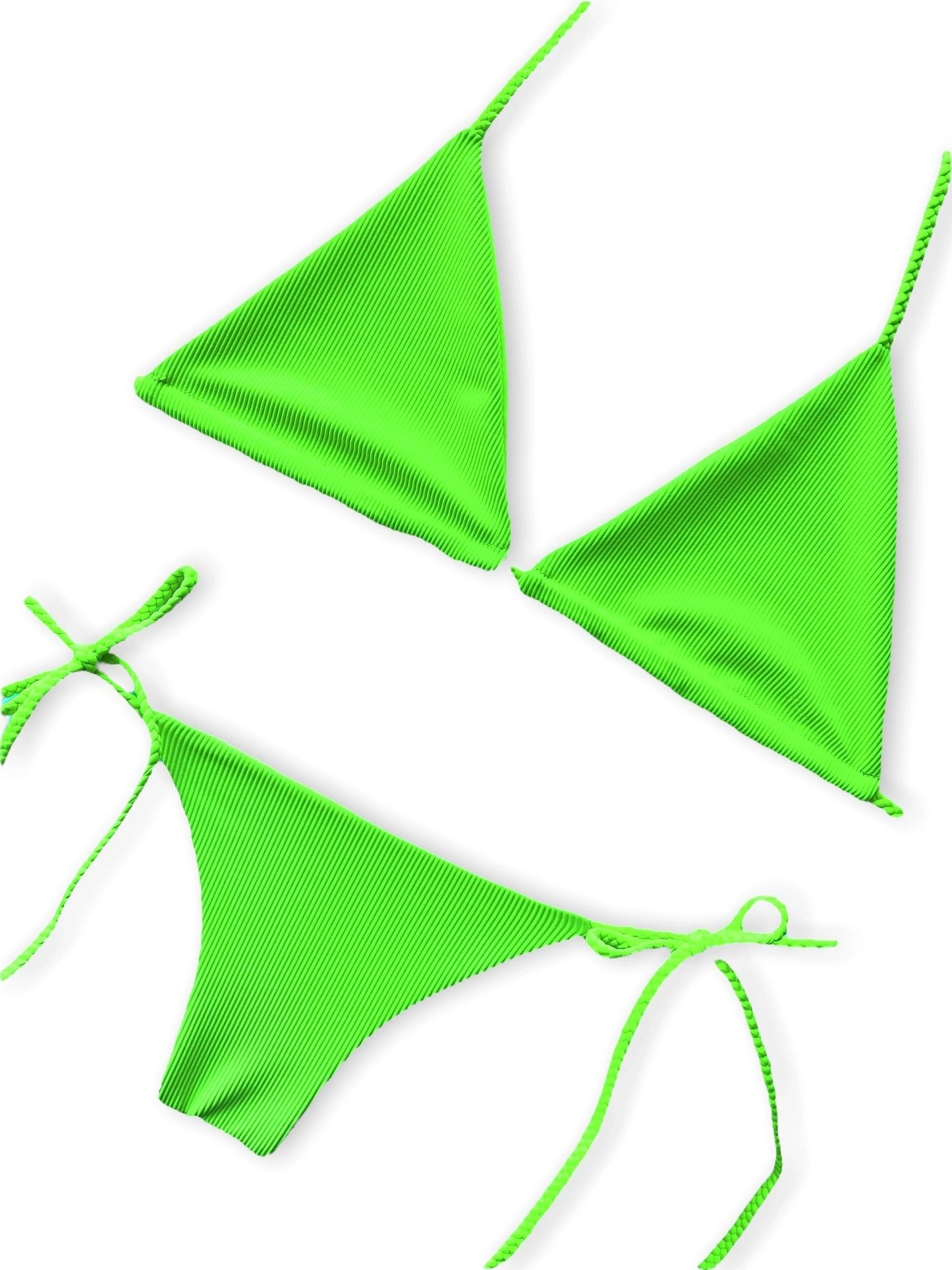 Triangle Top - Electric Lime