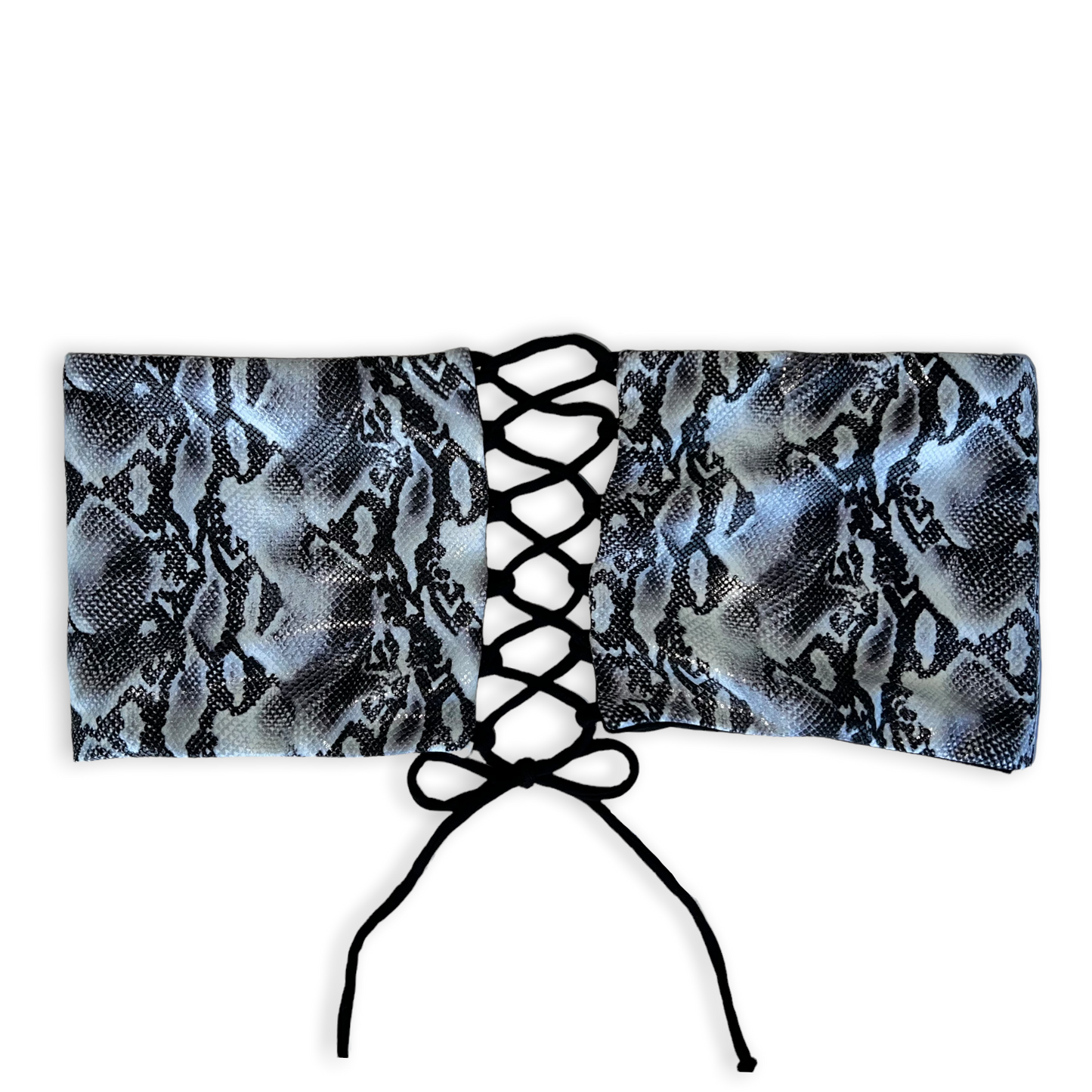 Lace Up Bandeau - Python (Limited Edition)