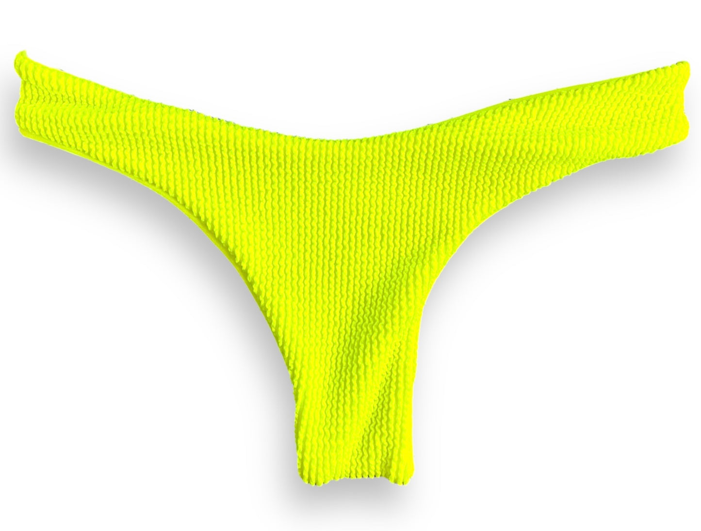 High Waist Bottom - Electric Lemonade Popcorn