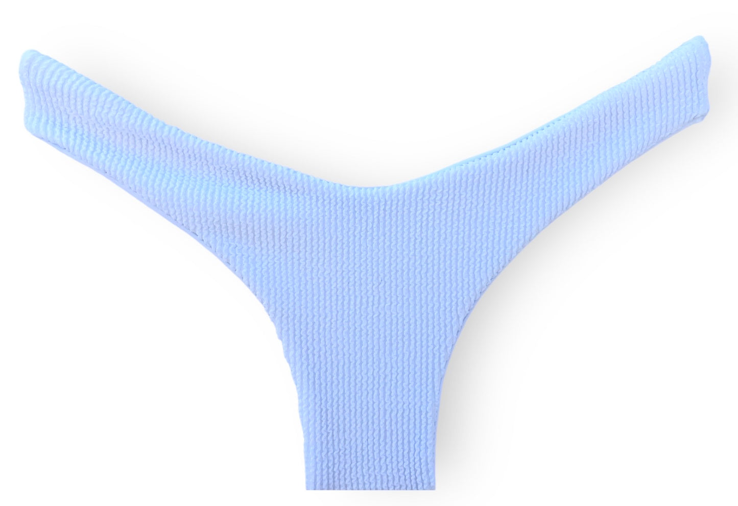 High Waist Bottom - Bright White Popcorn