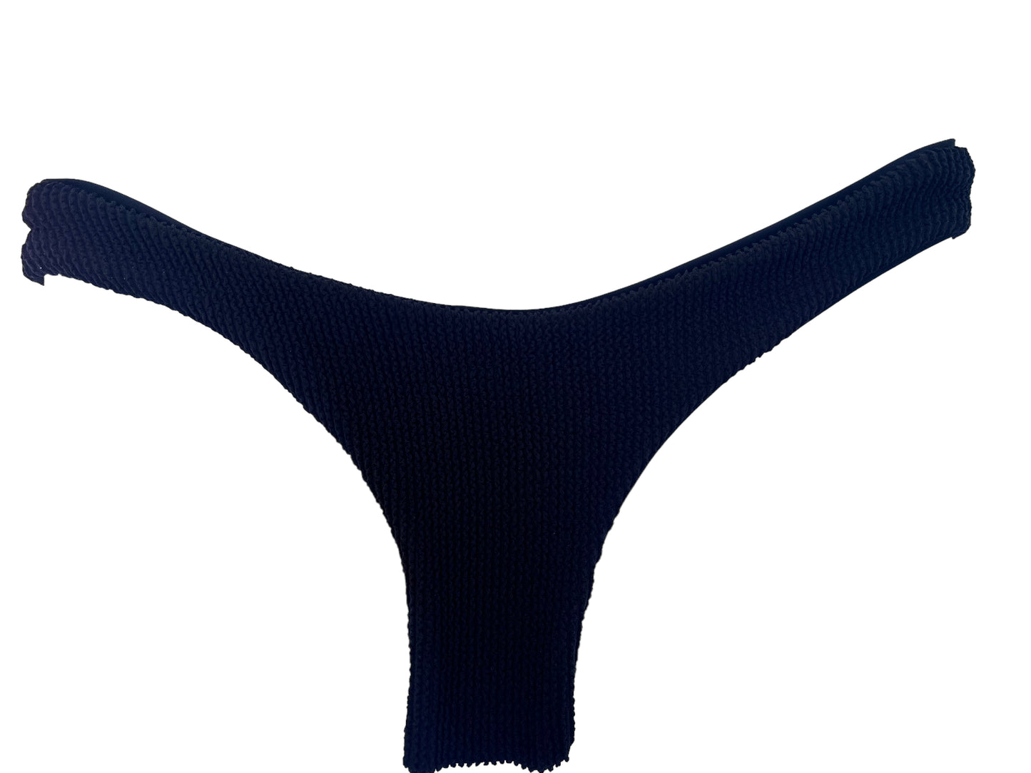 High Waist Bottom - Onyx Popcorn