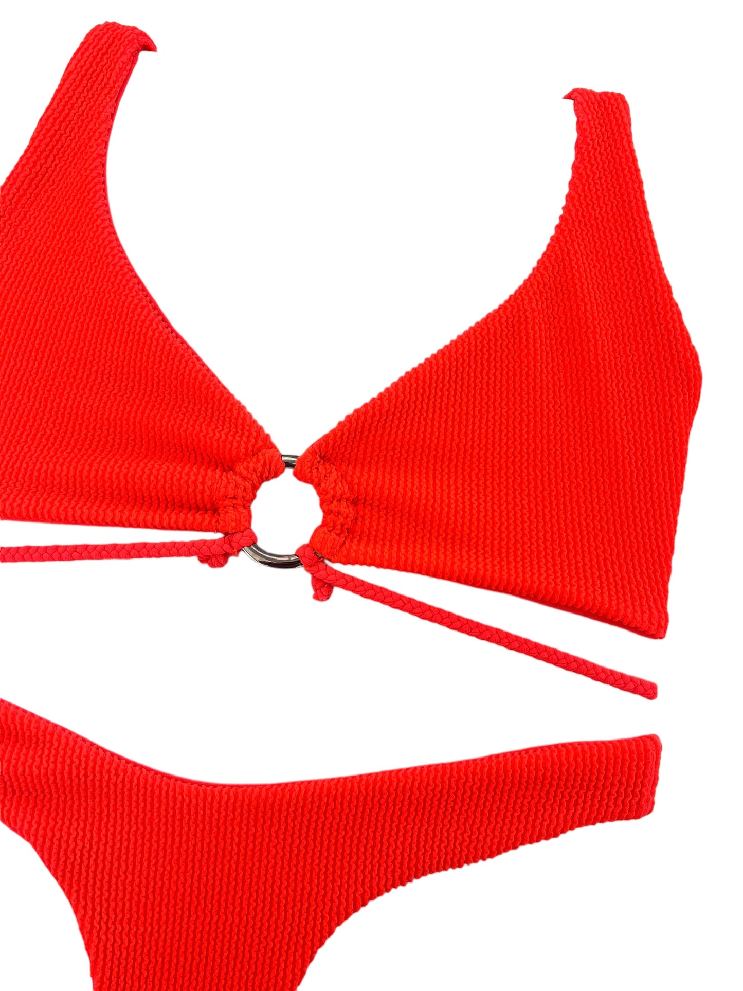 High Waist Bottom - Vivid Glow Popcorn