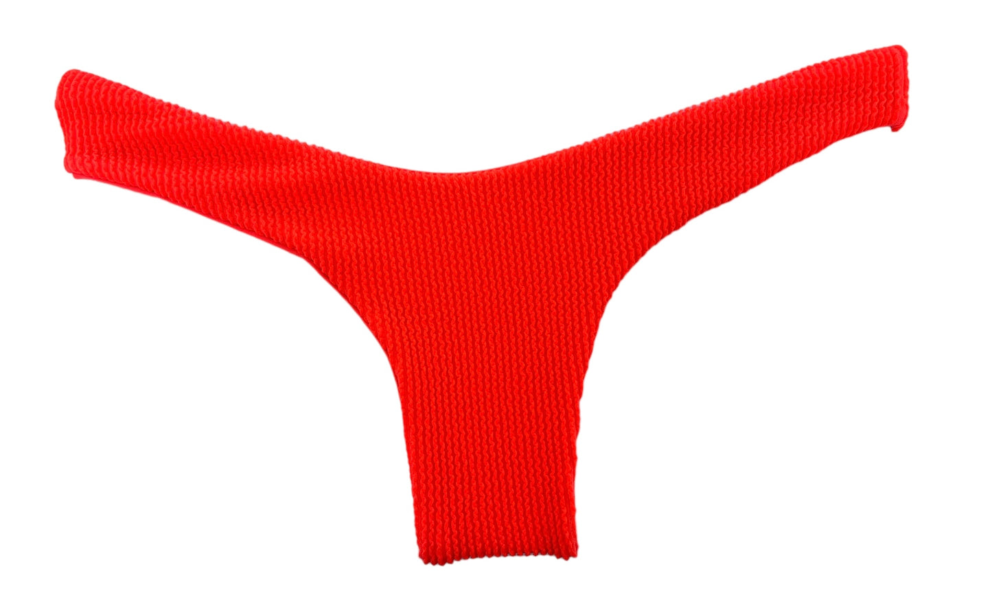 High Waist Bottom - Vivid Glow Popcorn