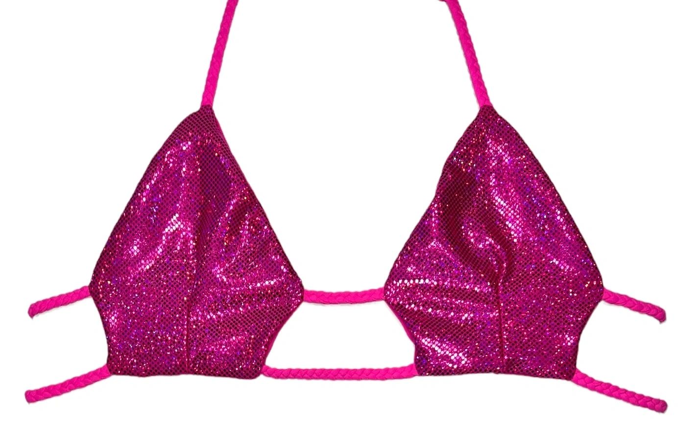 Diamond Top - Hot Pink Sparkle