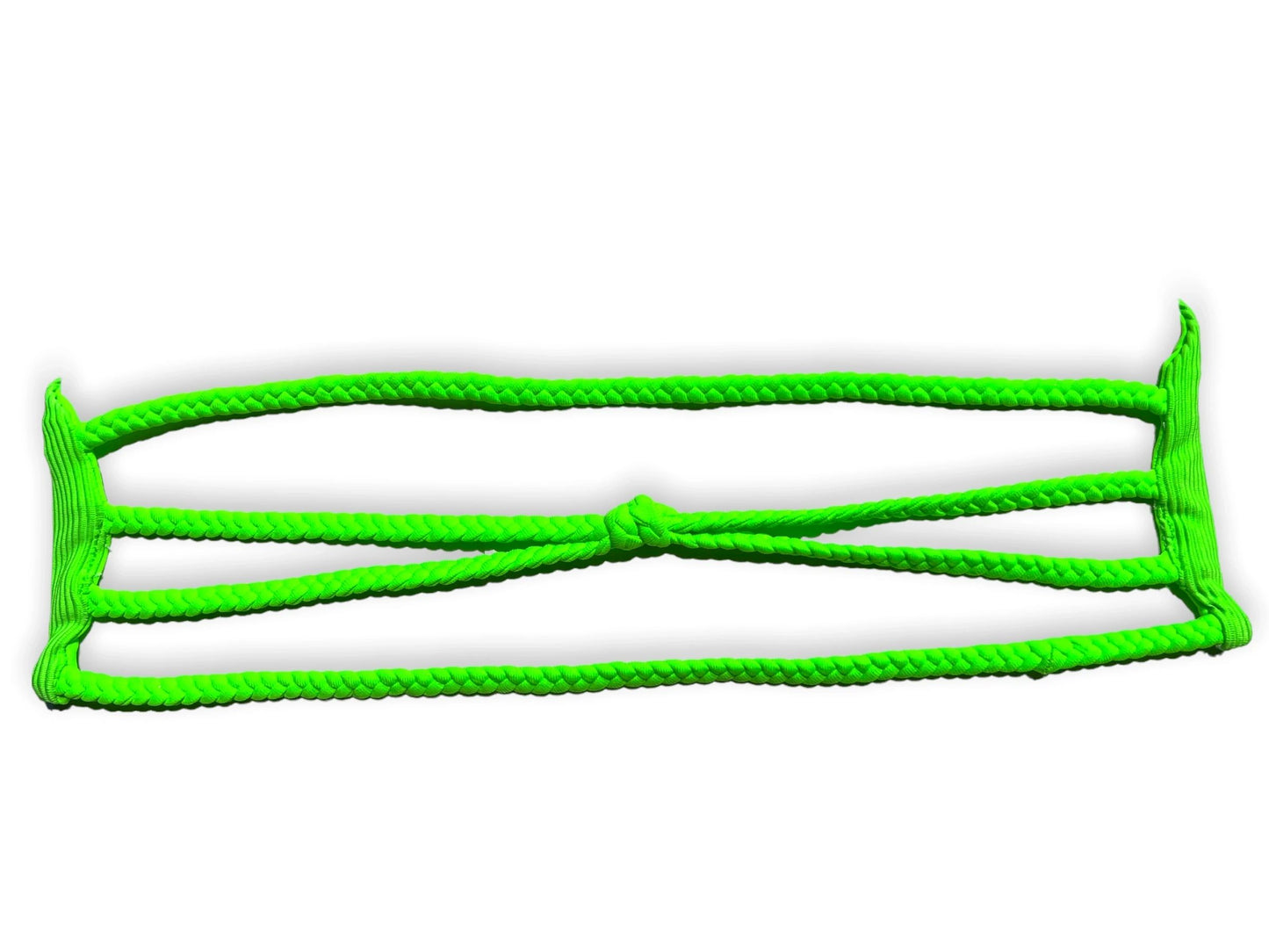 Cross My Heart - Electric Lime Ribbed