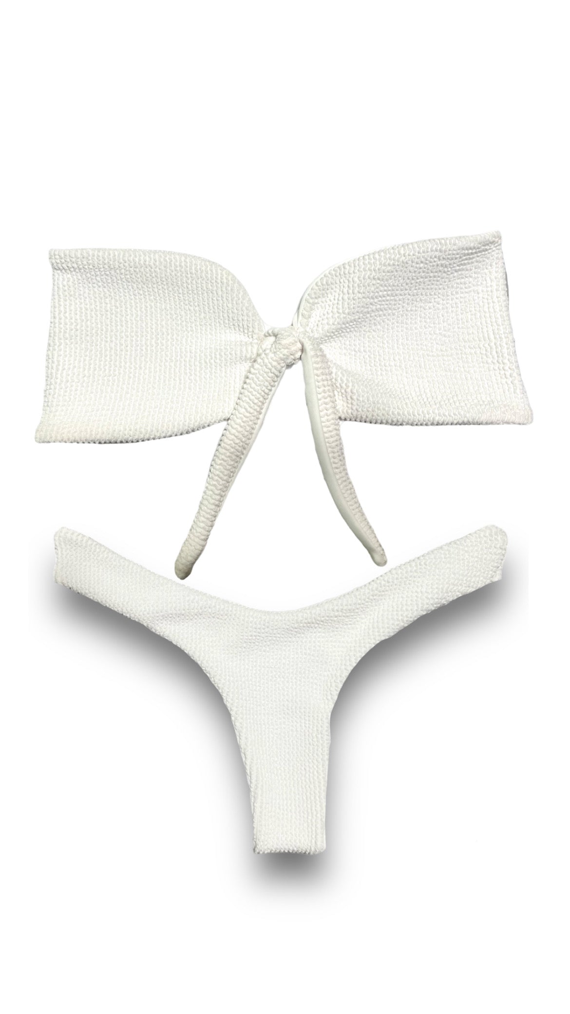 Nauti Bandeau - Bright White Popcorn
