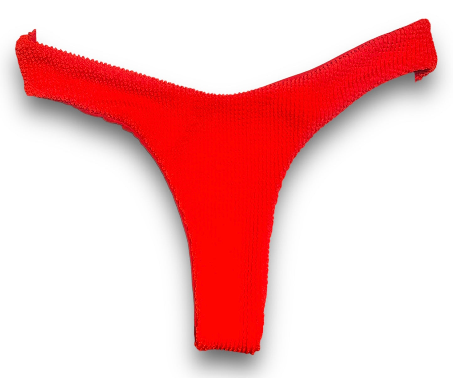 High Waist Bottom - Red Popcorn