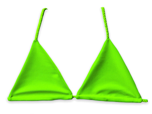 Triangle Top - Electric Lime