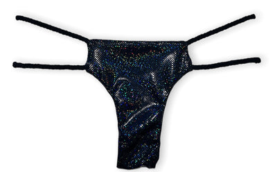 Double Braid Bottom - Onyx Sparkle