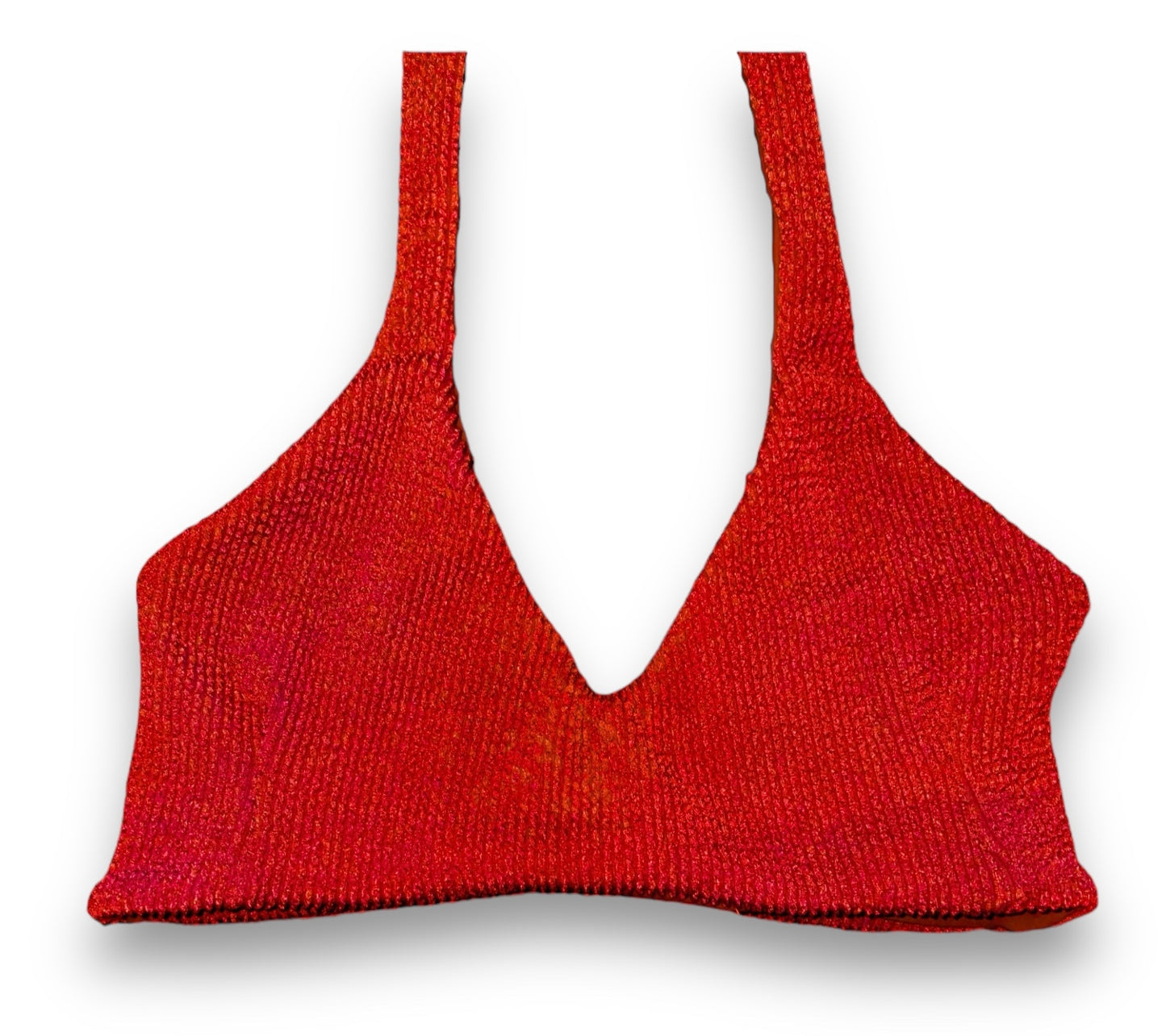 Bralette Top - Red Popcorn